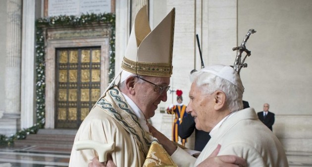 Ratzinger Bergoglio 675 630x337